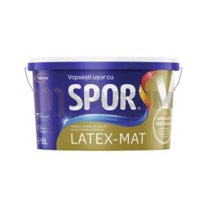 Vopsea super-lavabilă interior Spor latex-mat