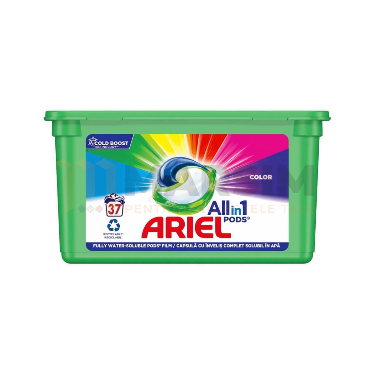 Capsulele de spălat Ariel All-in-1 PODS Color 37 spalari